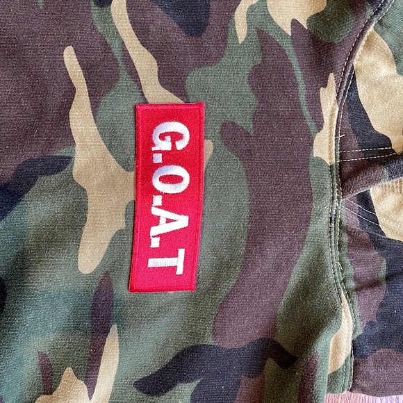 GOAT box logo camo hoodie - Picture 2 of 4